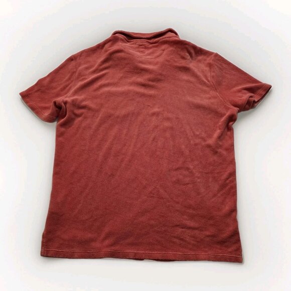 Hiroshi Kato Terry Cloth The Polo Shirt Mens M Burnt Orange SS USA Sophisticated - Picture 14 of 14